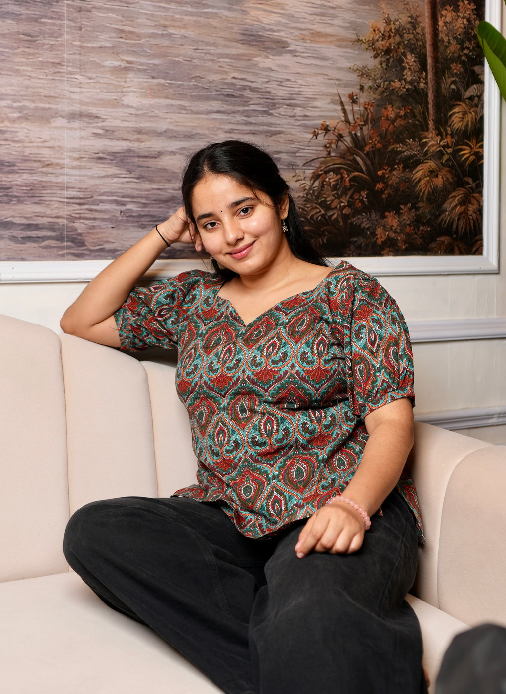 Boho Sundari Kurti South Vibe, Global Style