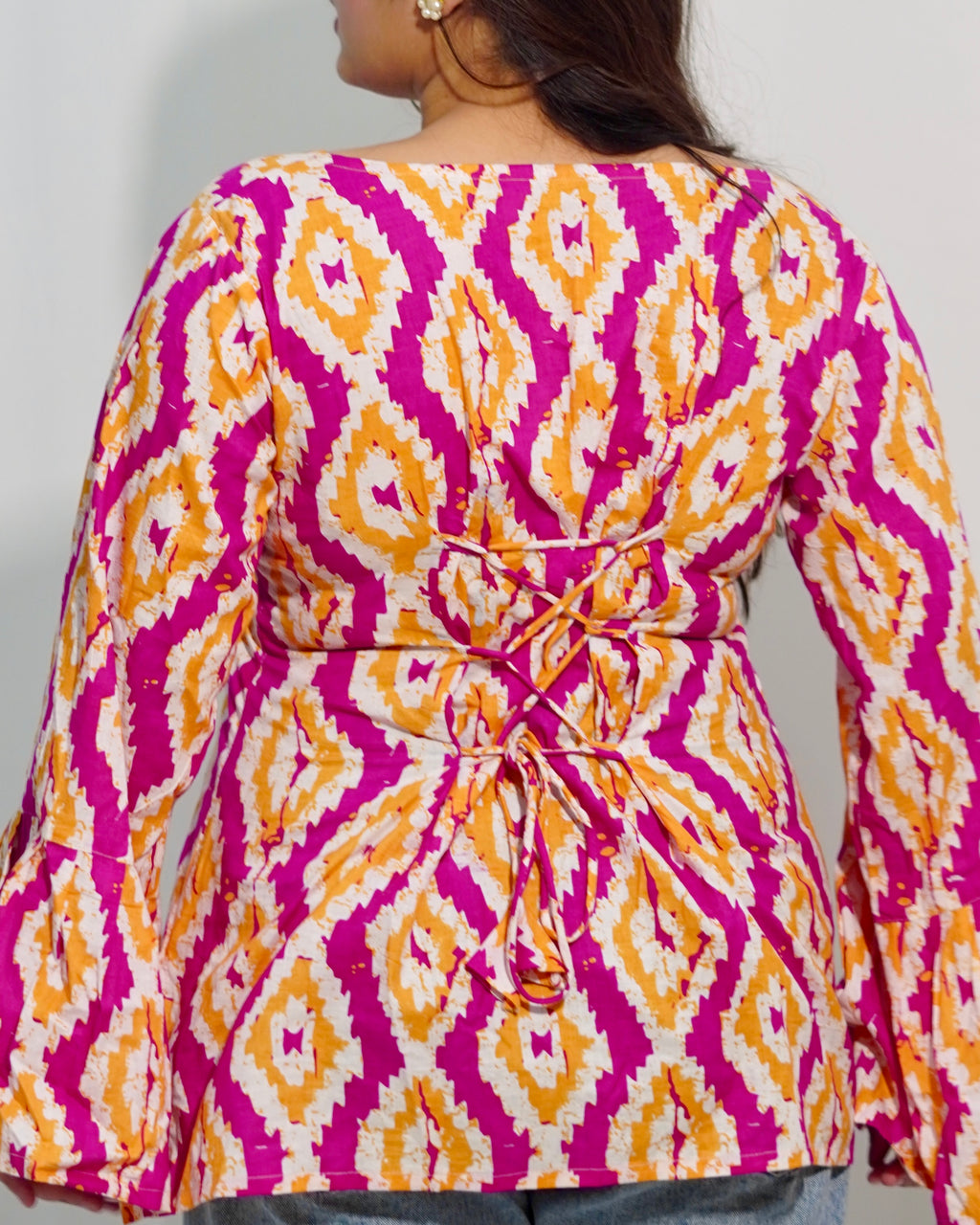 Phool - Floral short kurti for women